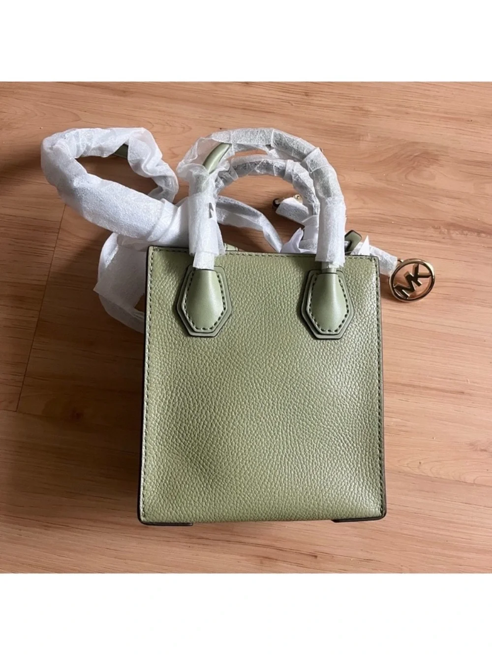 Michael Kors 35S1GM9TOL Mercer Extra-Small IN Light Sage